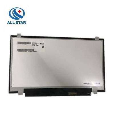 TFT AUO LCD Panel B140RW02 V.1 , Auo Display Panel SLIM LVDS 40pin Notebook Display