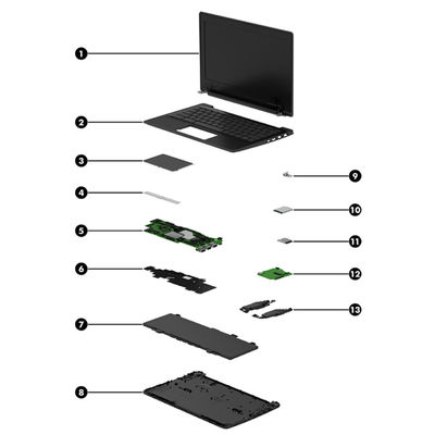 N85230-001 SPS-Touchpad For HP Fortis 11 G10 Chromebook