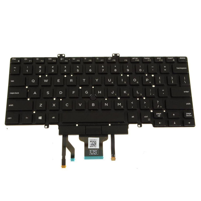 3J9FC Backlit Keyboard Laptop Palmrest Cover With Dual Pointstick