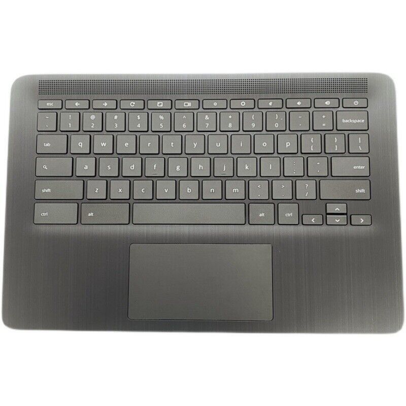 L90459-001 G6 Palmrest Touchpad HP Chromebook 14 With Keyboard No Backlit