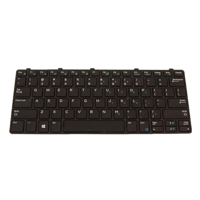 036G3P Laptop Keyboard Replacement Black for Dell Latitude 3190 2-in-1